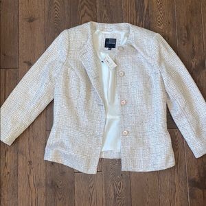 The Limited tweed blazer size S NWT!